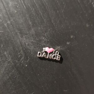 Pink Heart Dance Pin